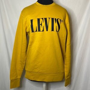 NWT Mustard Yellow Levi’s Sweatshirt